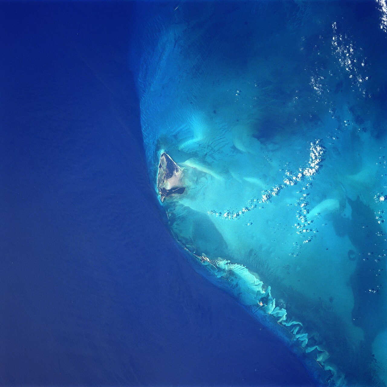 The Bimini Road — submerged