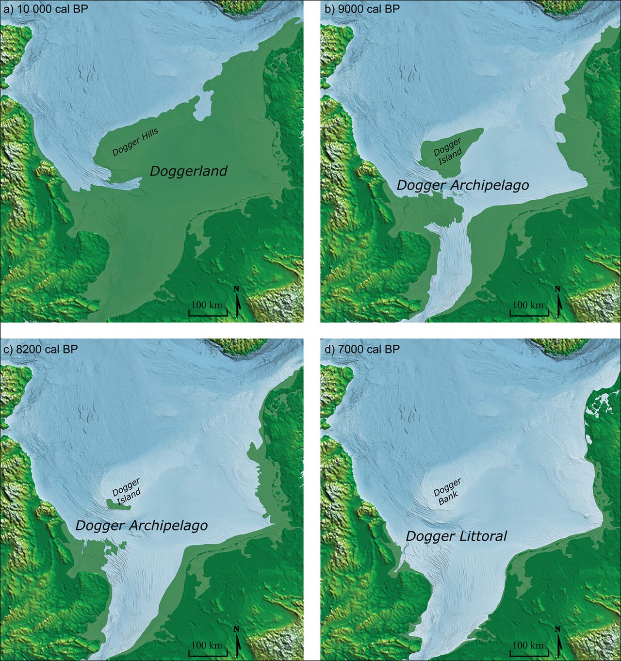 Doggerland — drowned country