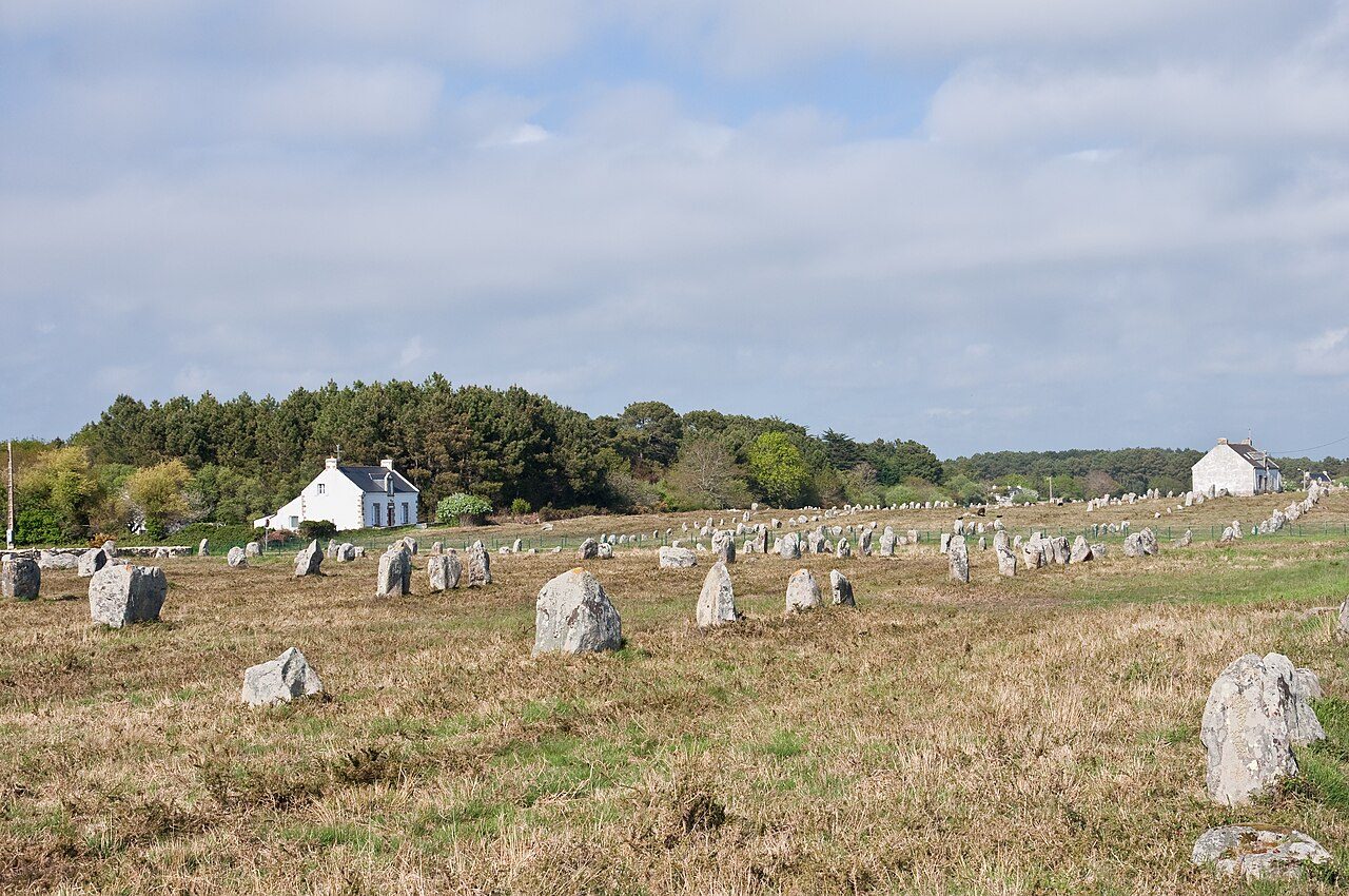 The Carnac stones — Brittany