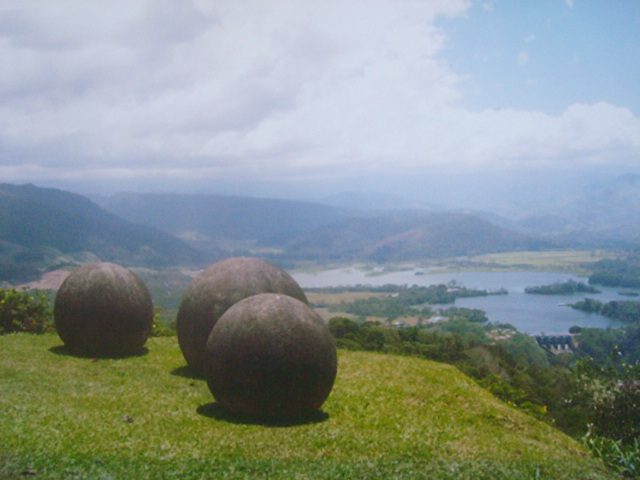 The stone spheres — Costa Rica